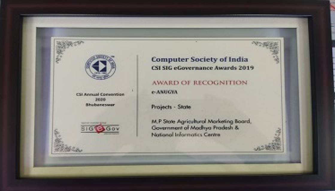 Computer Society of India Award